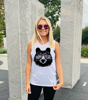 Mama Bear Glasses Tank | Womens Yoga Tank