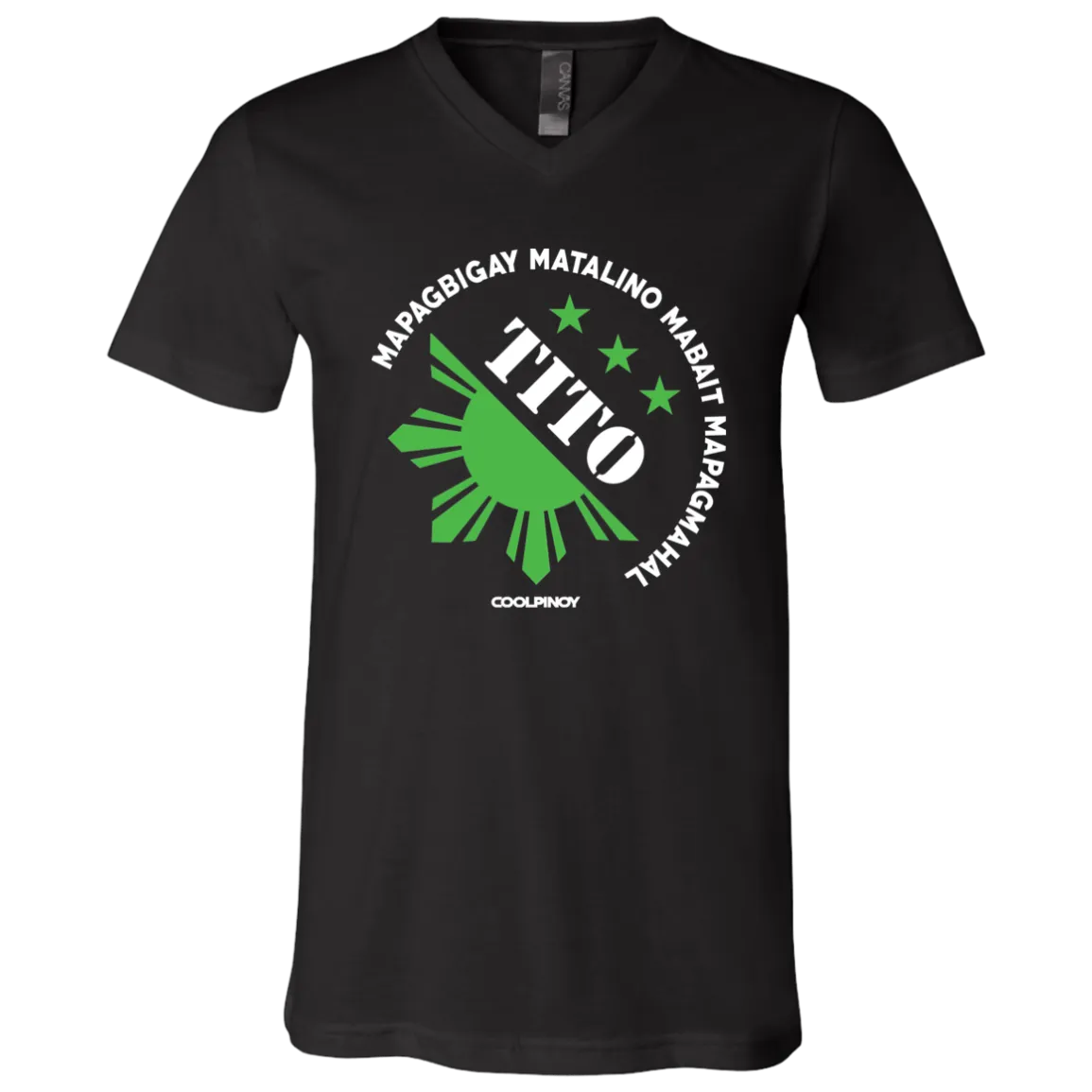 Matalino Mapagmahal Tito Unisex Jersey V-Neck T-Shirt