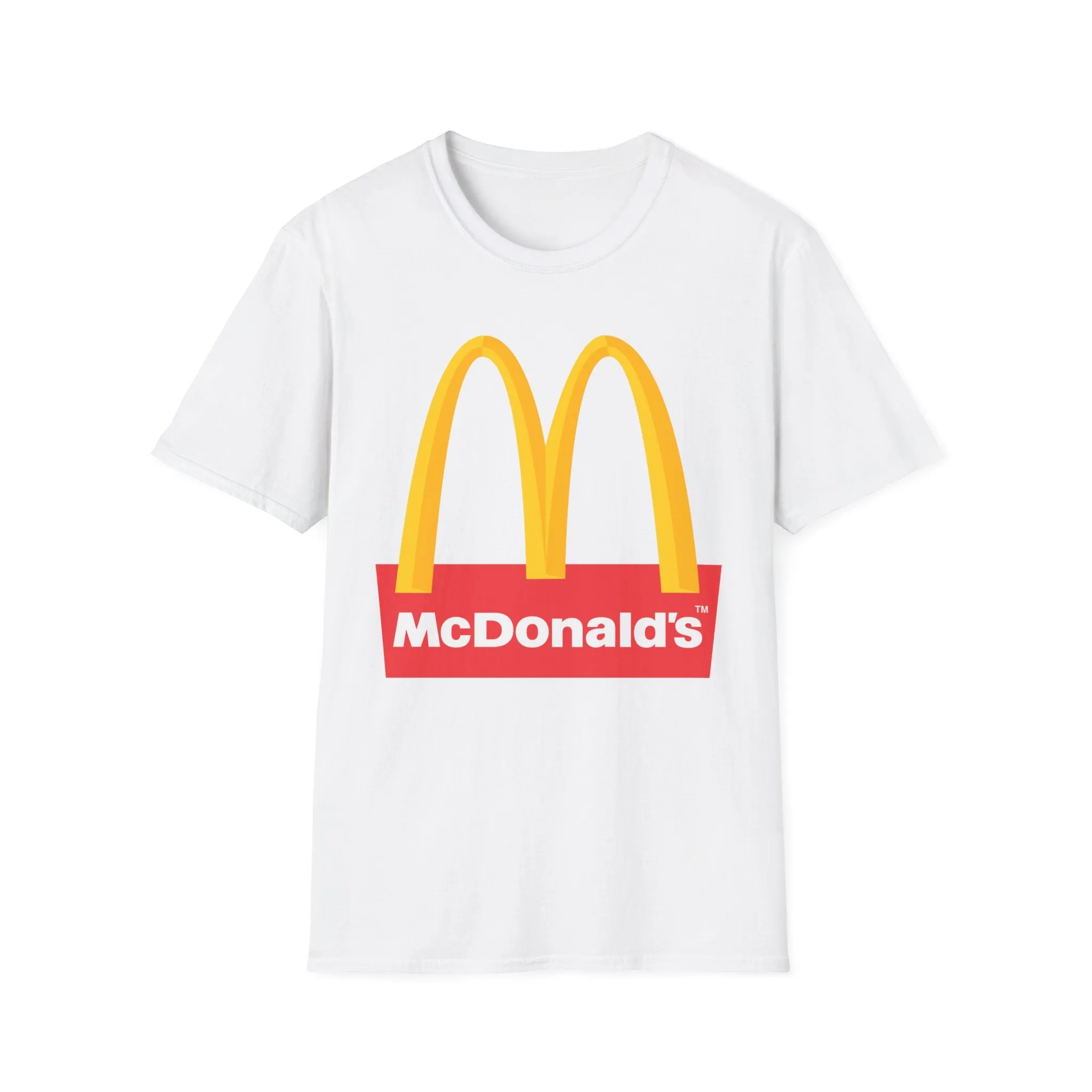 Mcdonalds Logo Gildan Cotton T-Shirts