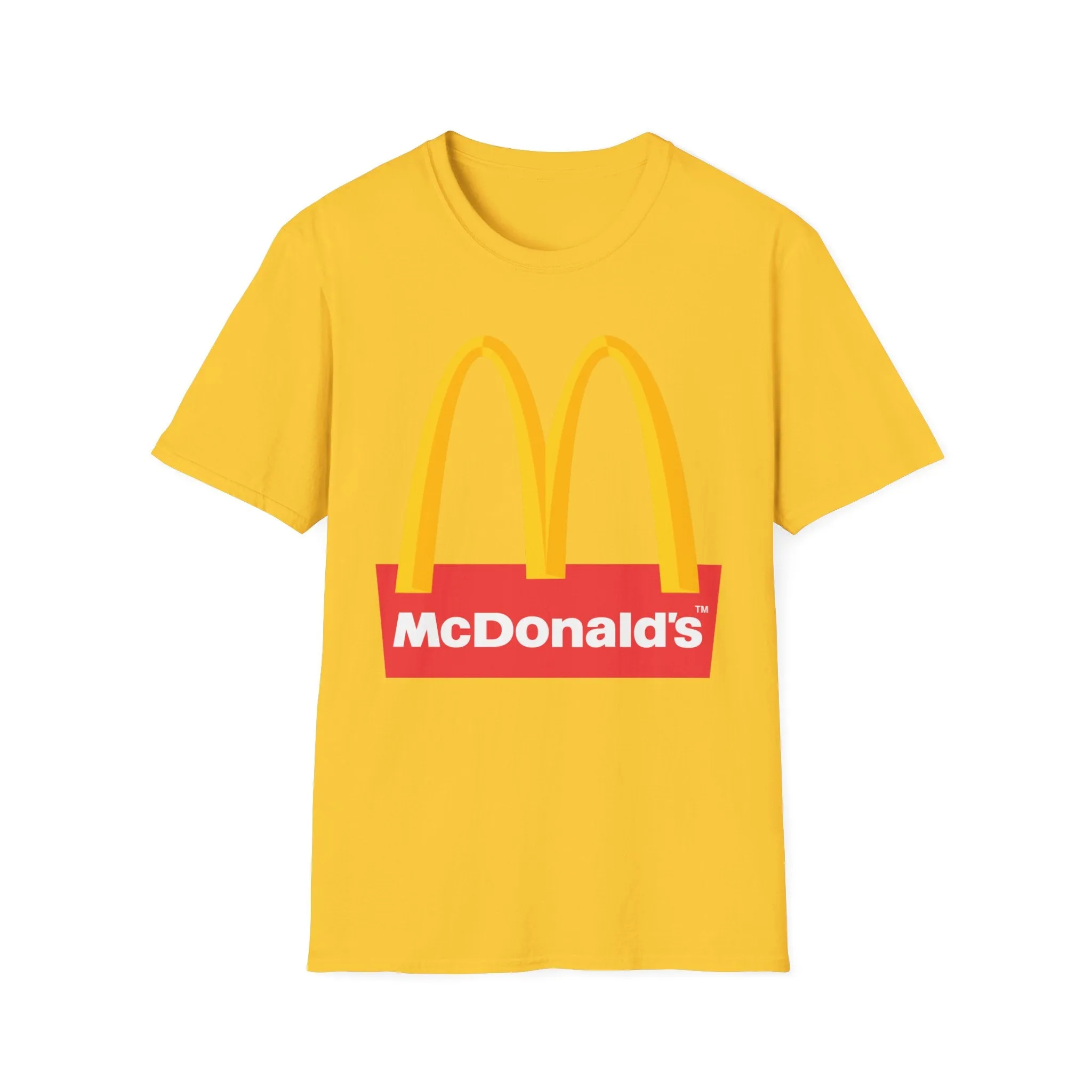 Mcdonalds Logo Gildan Cotton T-Shirts