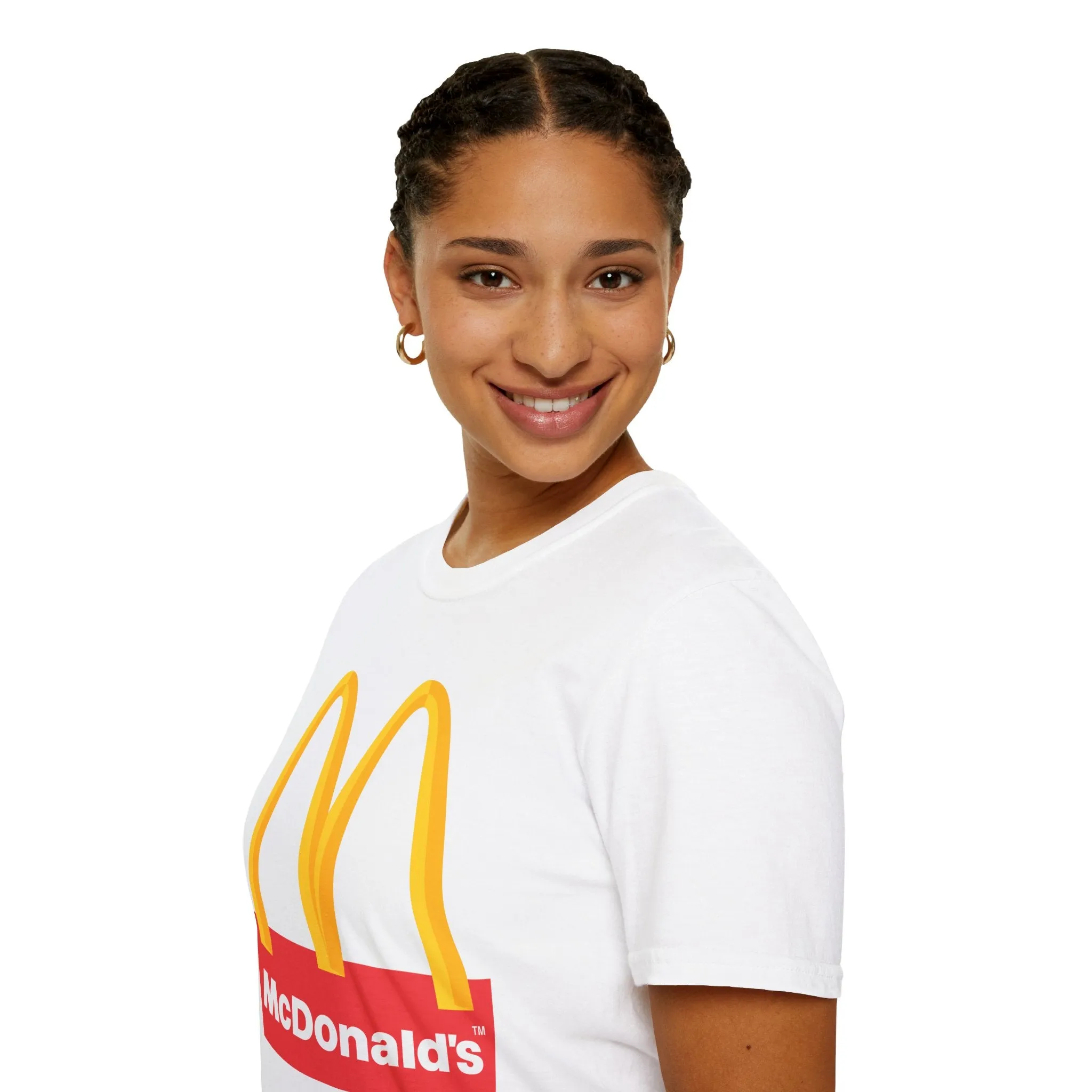 Mcdonalds Logo Gildan Cotton T-Shirts
