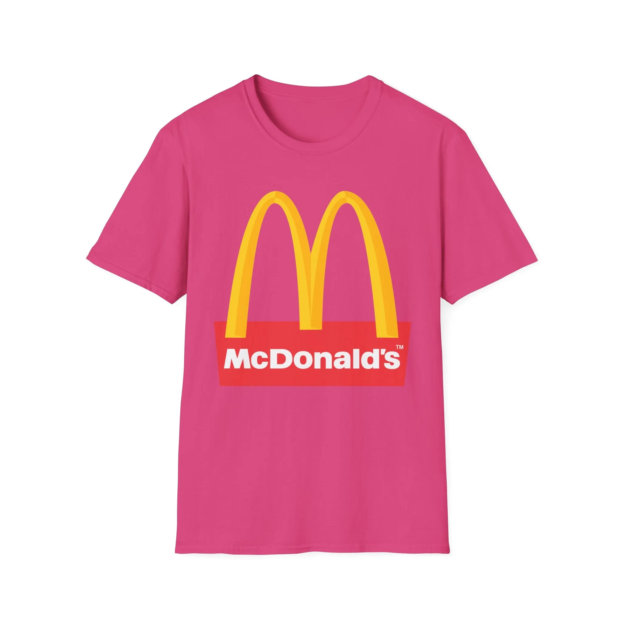 Mcdonalds Logo Gildan Cotton T-Shirts