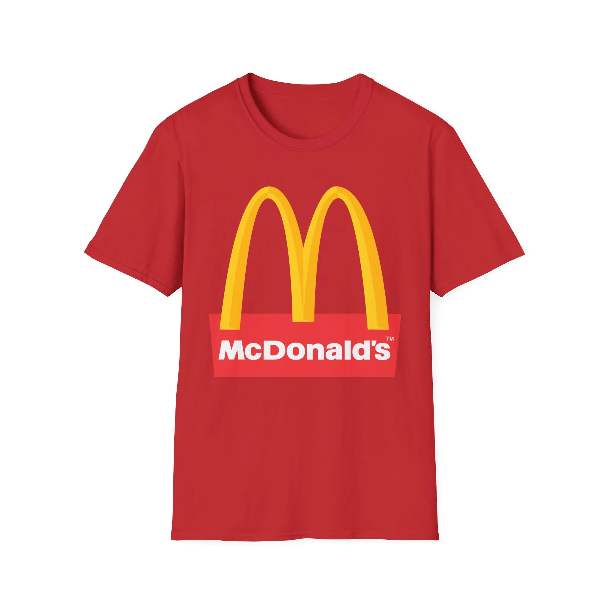 Mcdonalds Logo Gildan Cotton T-Shirts