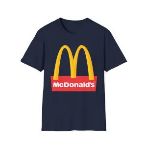 Mcdonalds Logo Gildan Cotton T-Shirts