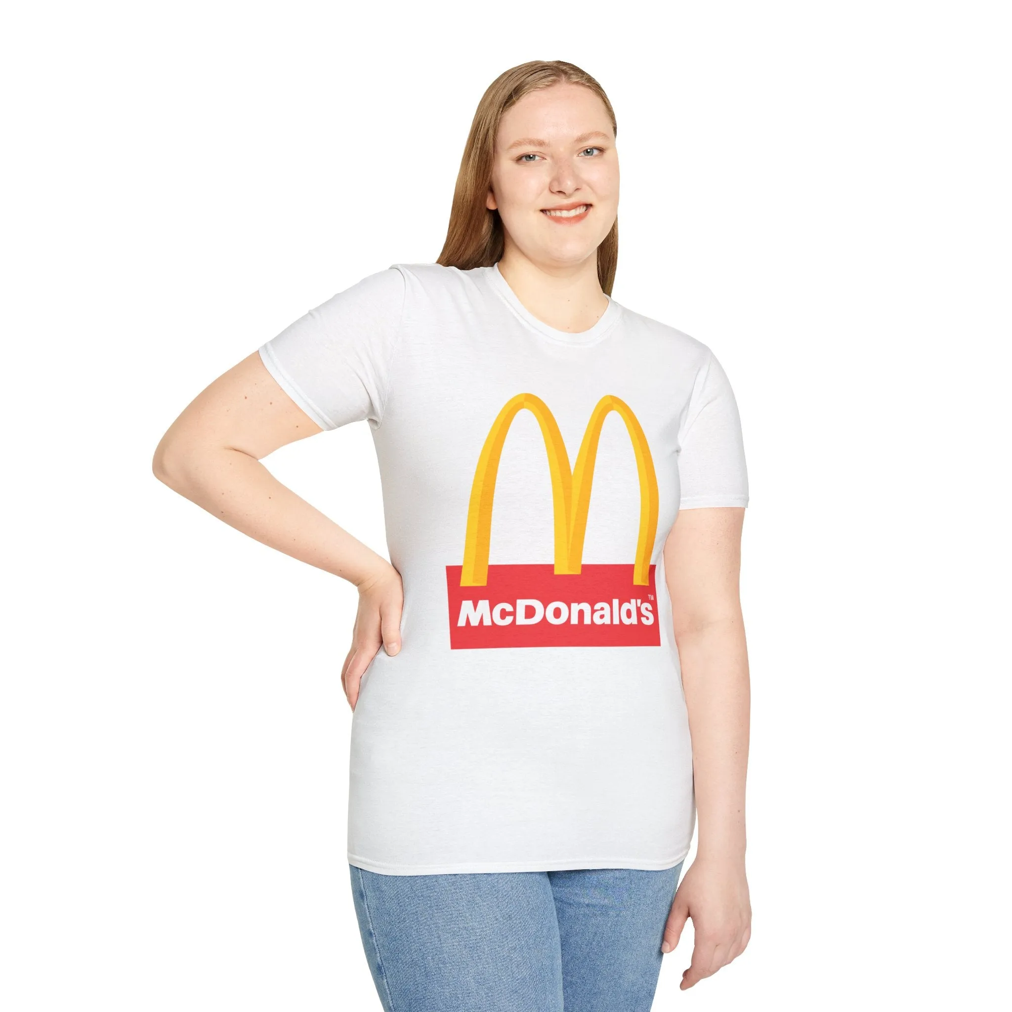 Mcdonalds Logo Gildan Cotton T-Shirts