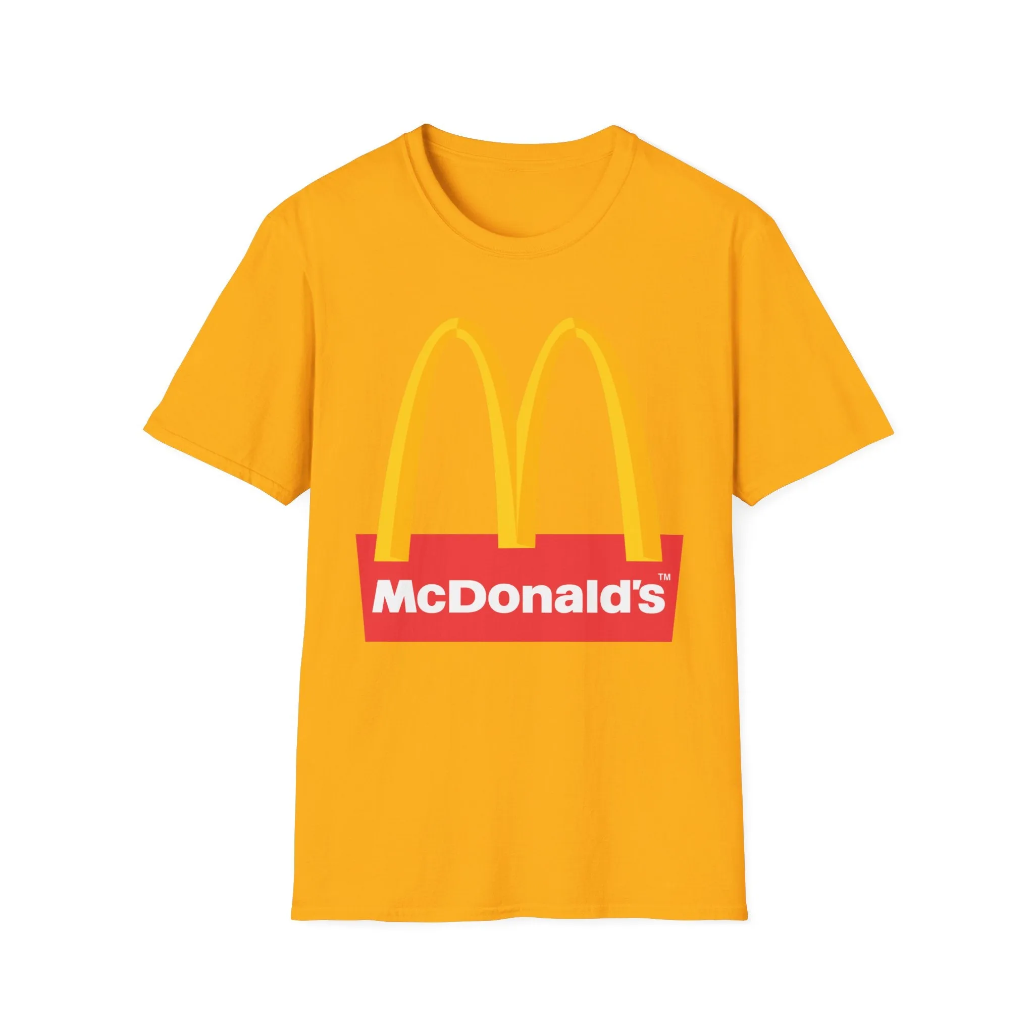 Mcdonalds Logo Gildan Cotton T-Shirts