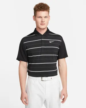 Men's Dri-FIT Tiger Woods Striped Golf Polo