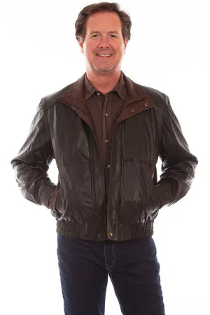 Men's Leather Jacket Collection: Scully Casual Featherlite Wind Buffer
