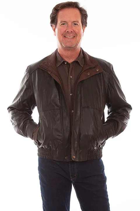 Men's Leather Jacket Collection: Scully Casual Featherlite Wind Buffer