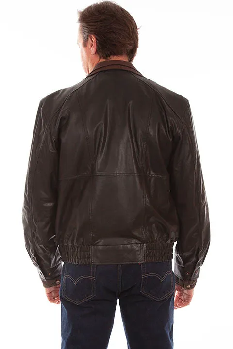 Men's Leather Jacket Collection: Scully Casual Featherlite Wind Buffer