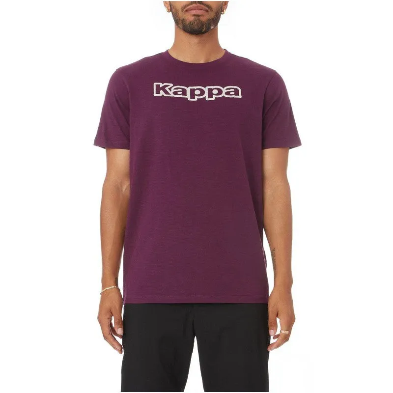 Men's Logo Tape Cabal T-shirt - Violet