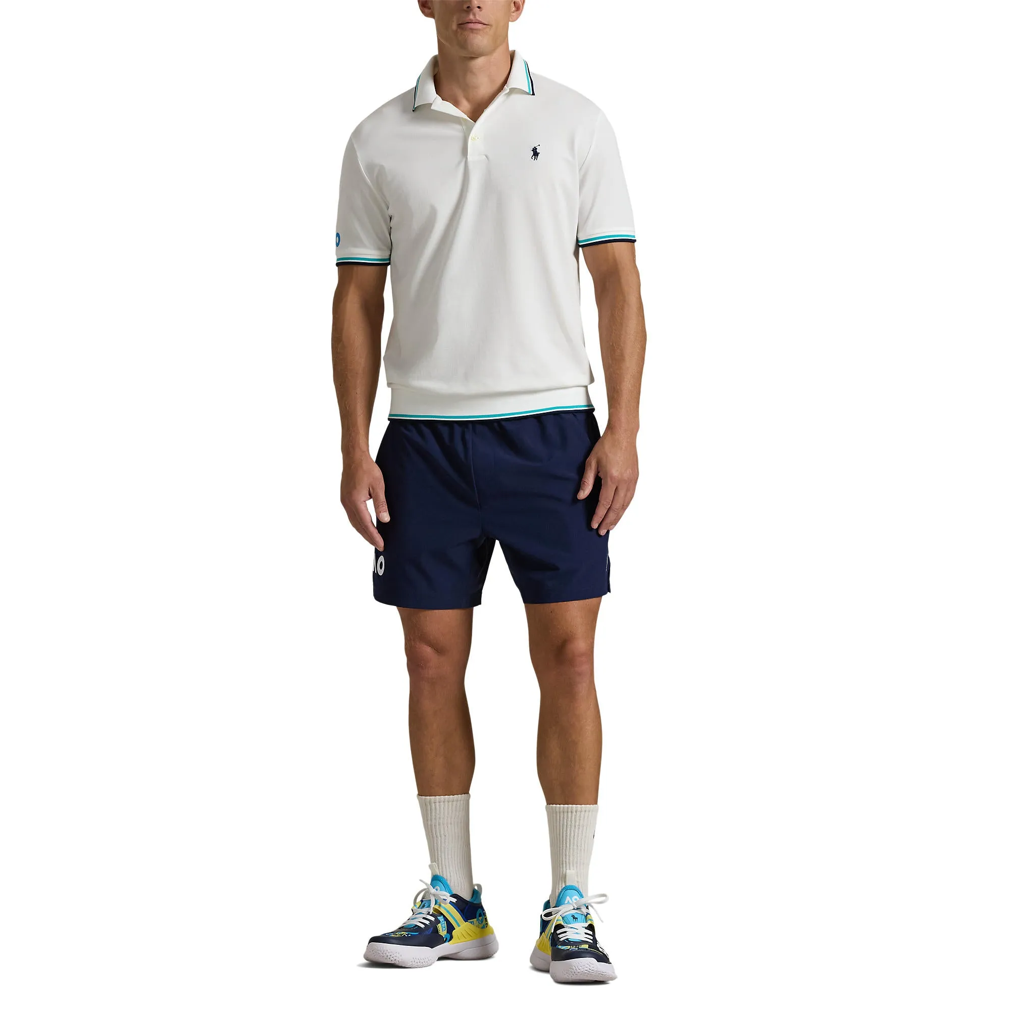 Men's White AO Polo