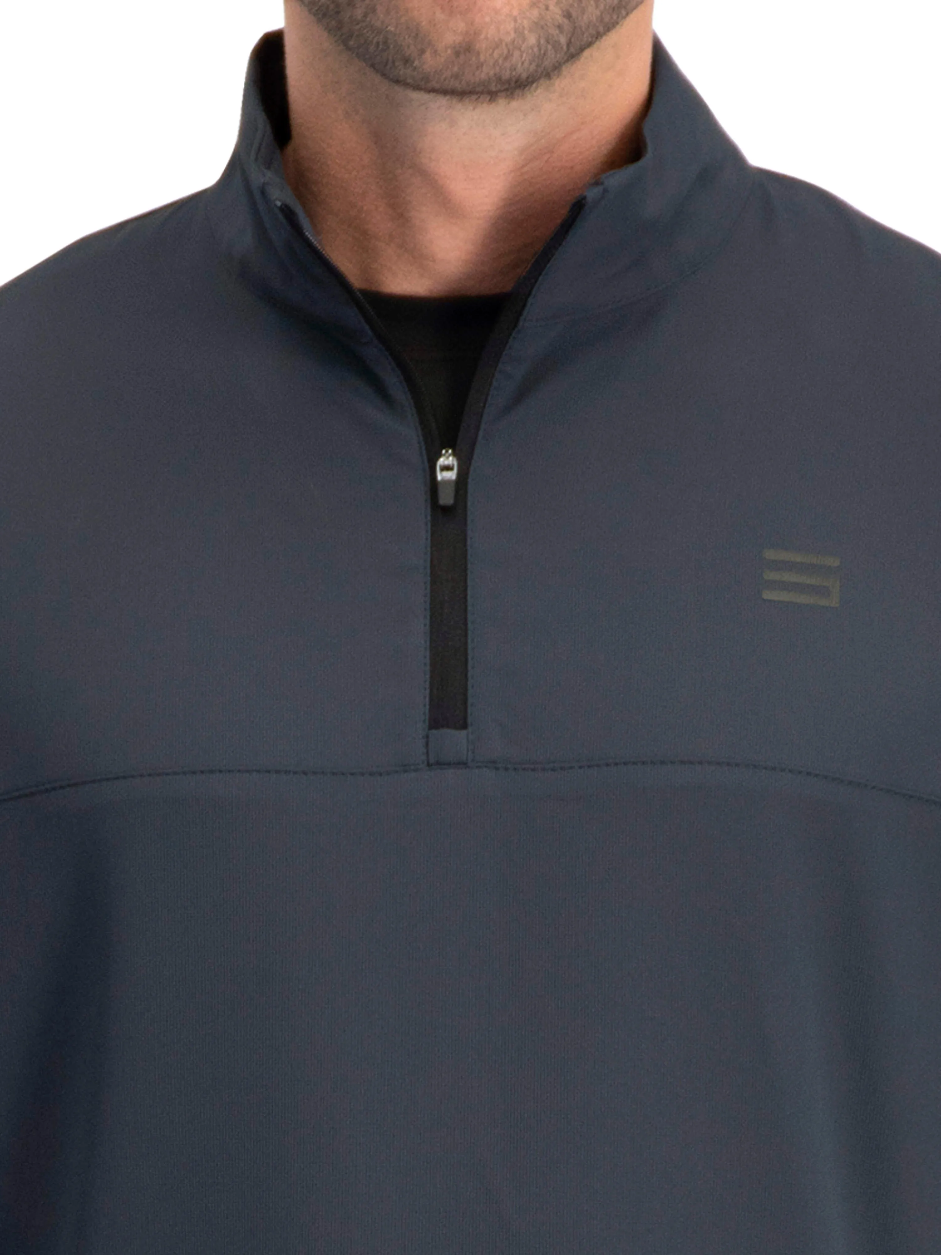 Mens Windbreaker Jackets - Half Zip Golf Pullover Wind Jacket - Vented, Dry Fit