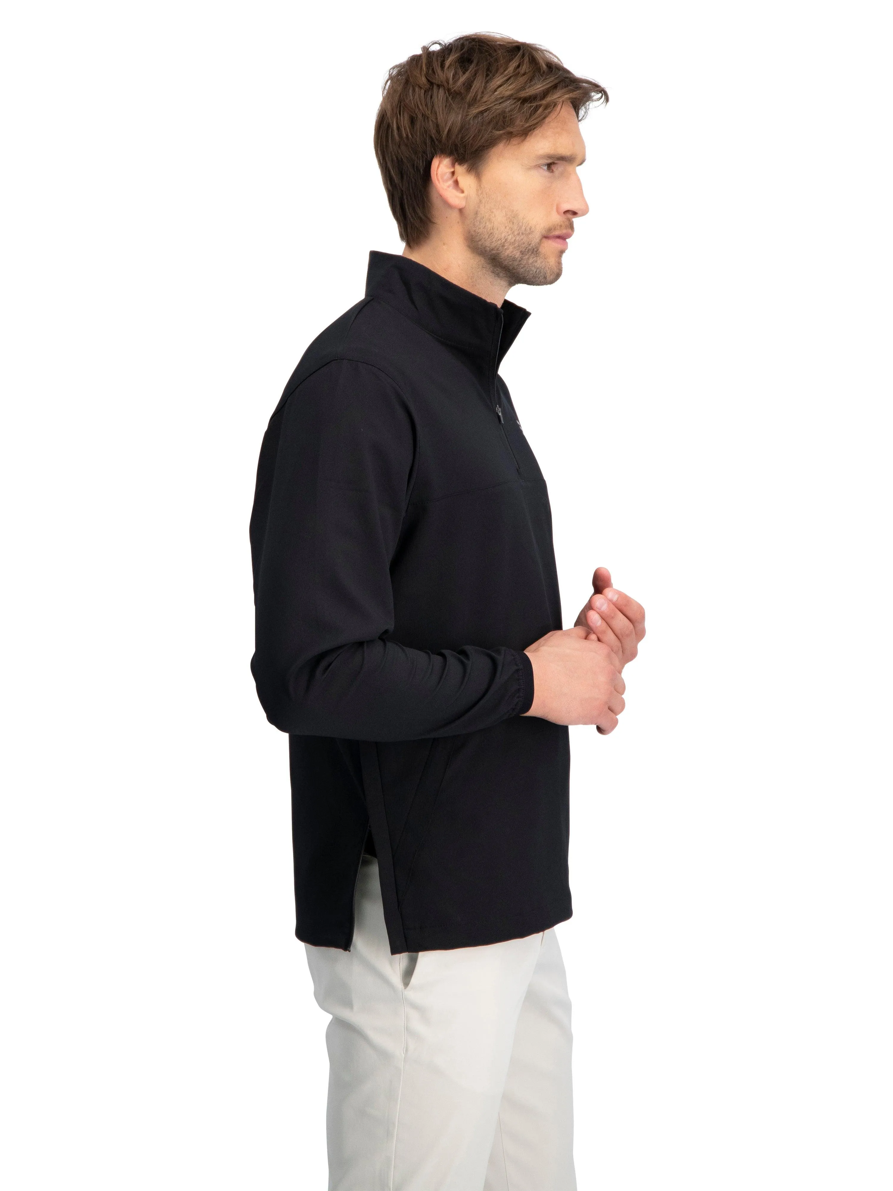 Mens Windbreaker Jackets - Half Zip Golf Pullover Wind Jacket - Vented, Dry Fit