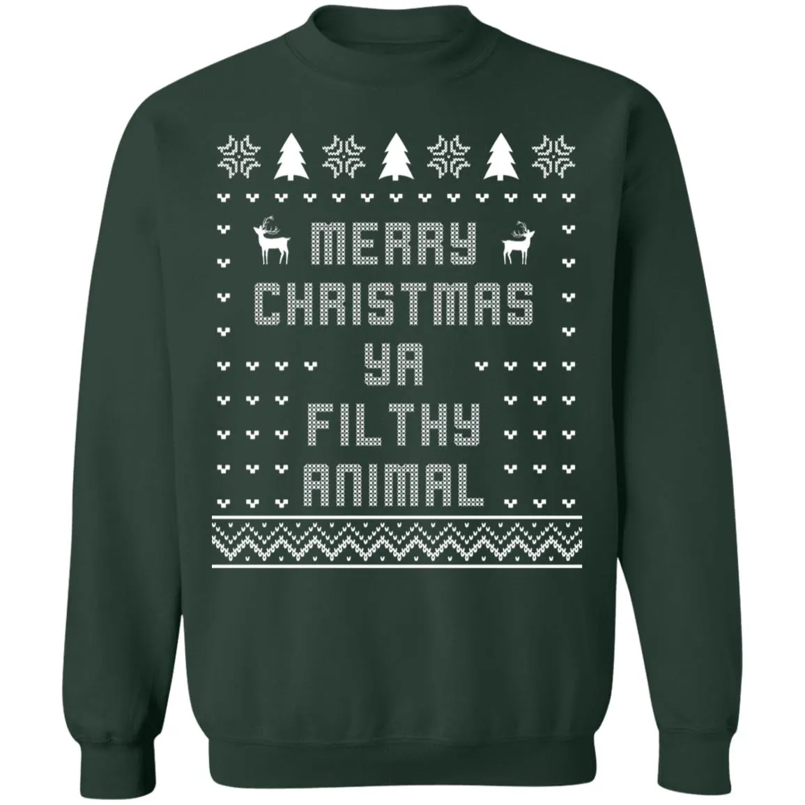 Merry Christmas Ya Filthy Animal, Ugly Sweaters