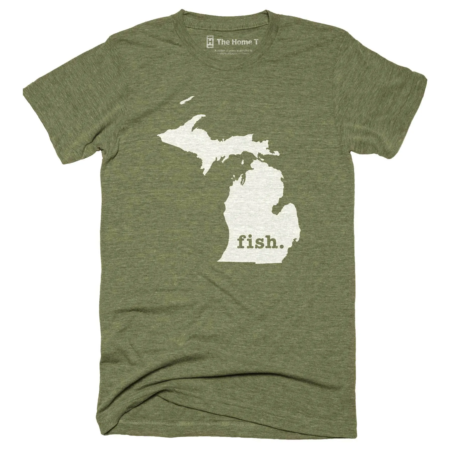 Michigan Fish Home T-Shirt
