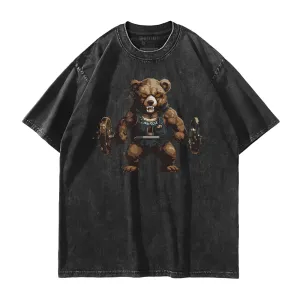 Muscle Bear Washed T-Shirt