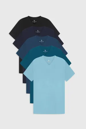 Muscle Fit All Rounder V-Neck 5-Pack