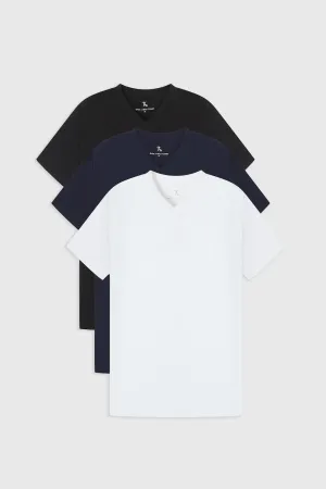 Muscle Fit Favourites V-Neck 3-Pack