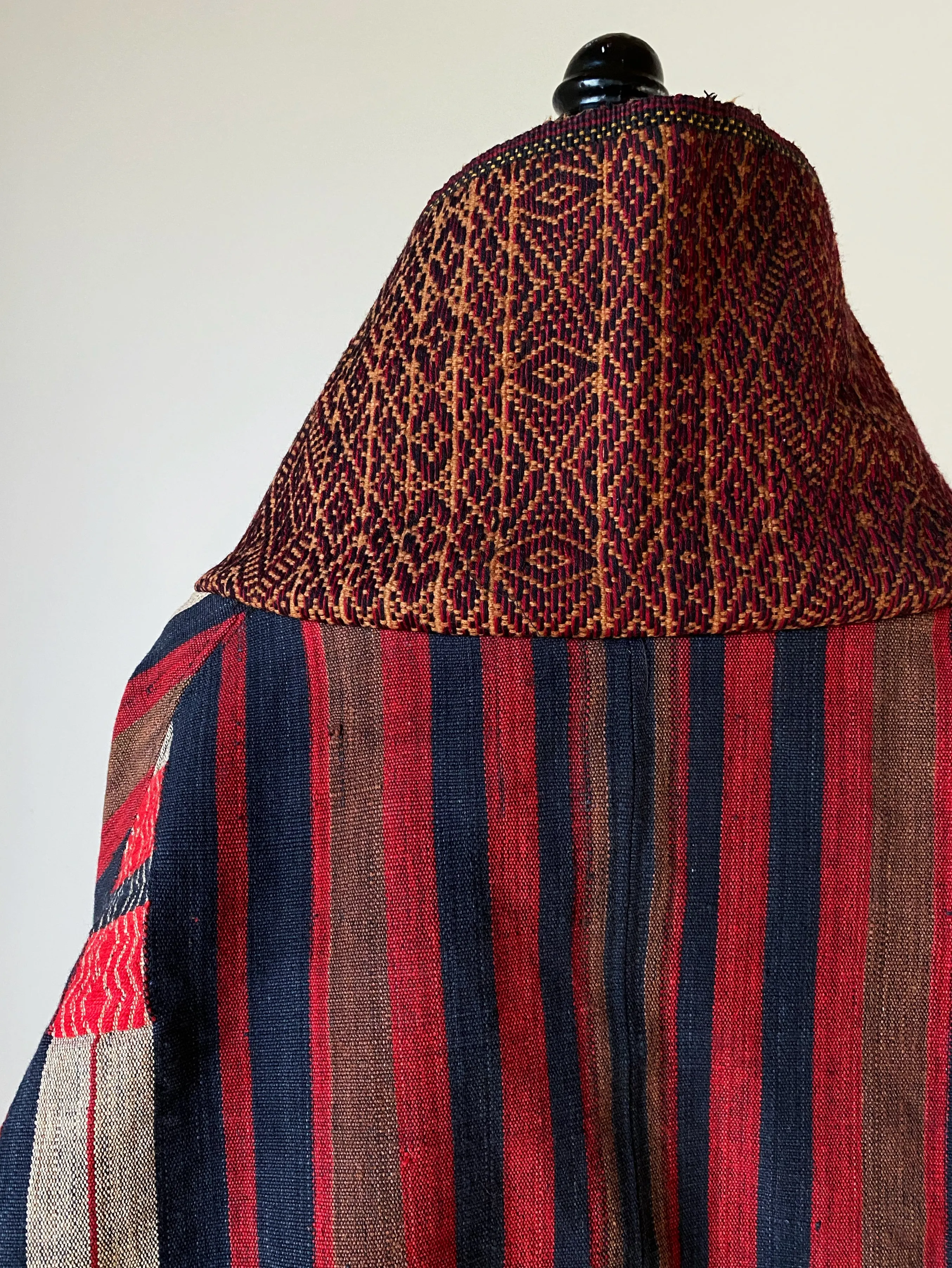 Nagas and Chin handwoven textiles cocoon jacket
