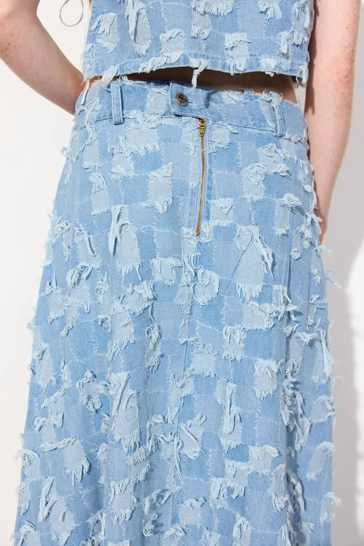Nico Skirt - Light Denim