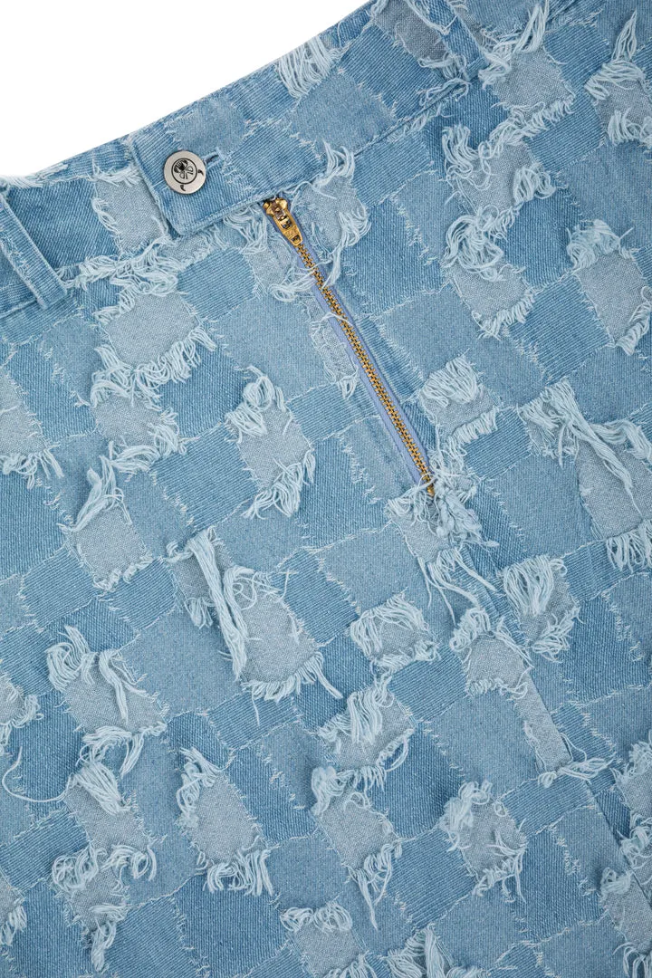 Nico Skirt - Light Denim