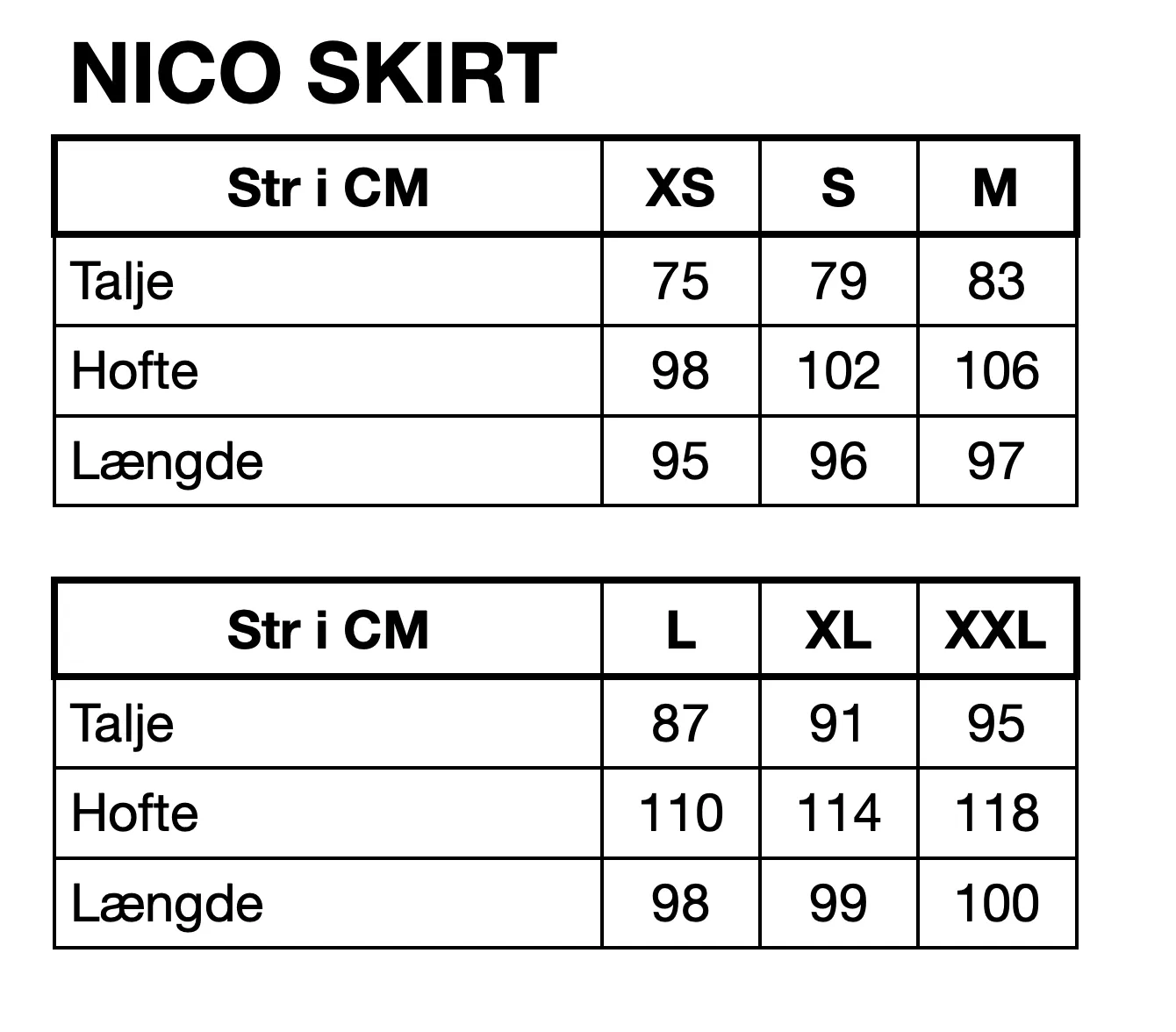 Nico Skirt - Light Denim