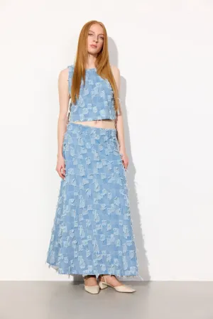 Nico Skirt - Light Denim