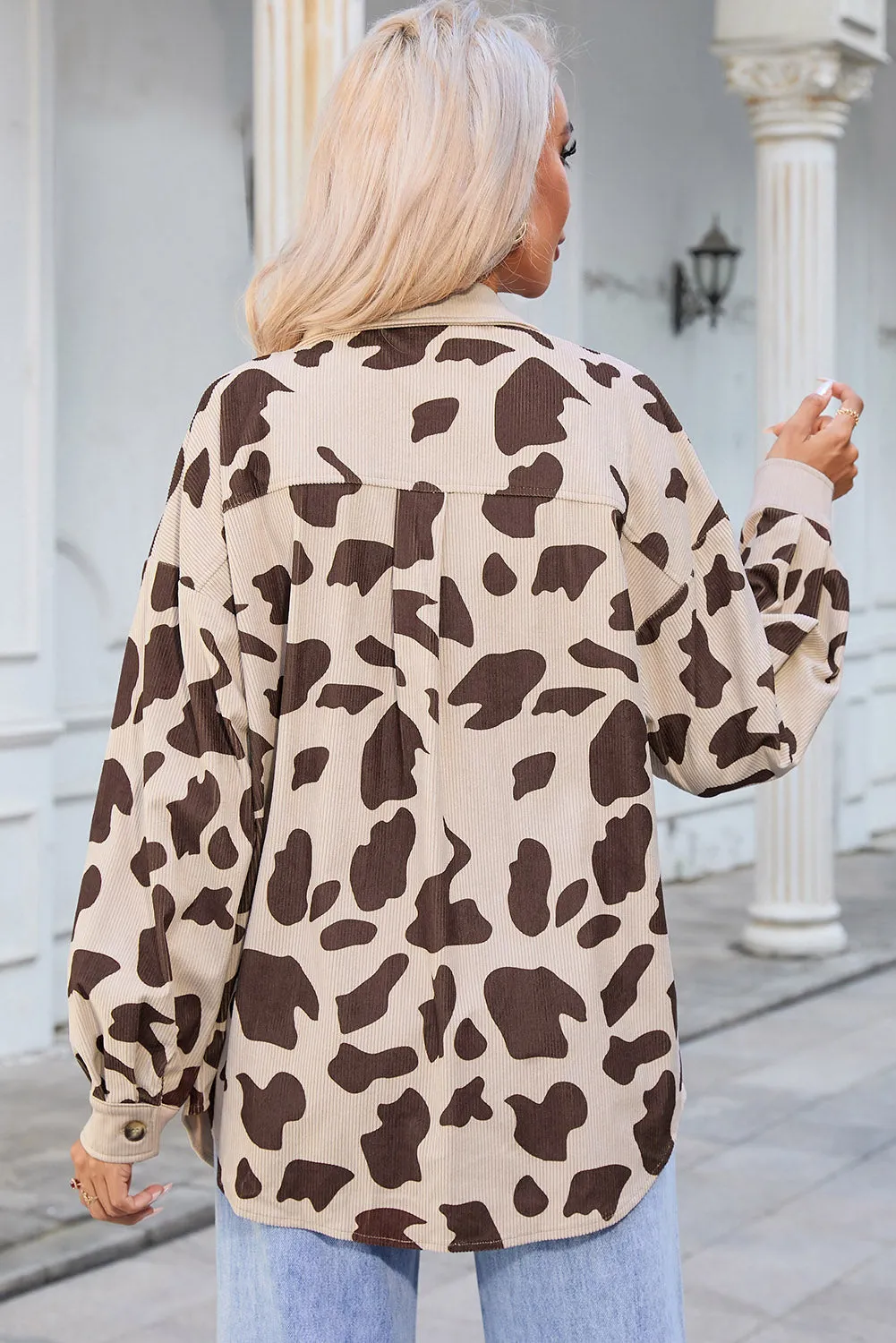 Nina Button Down Collared Jacket