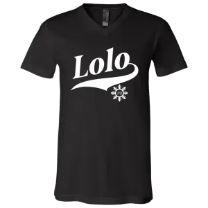 Number One Lolo Unisex Jersey V-Neck T-Shirt