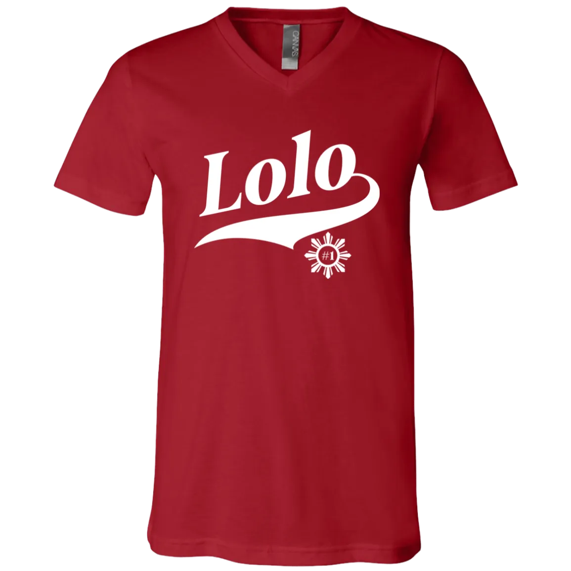 Number One Lolo Unisex Jersey V-Neck T-Shirt