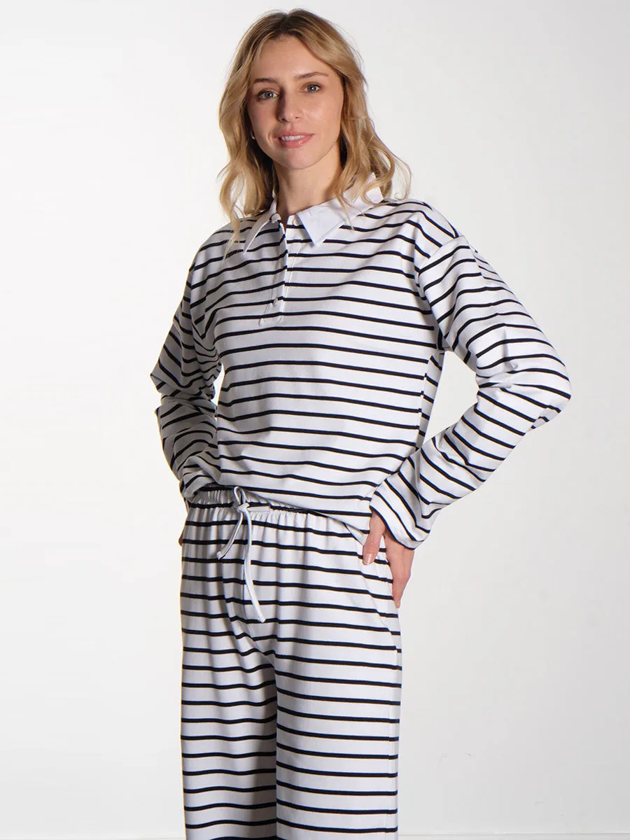 OBJLinea Striped Polo Shirt