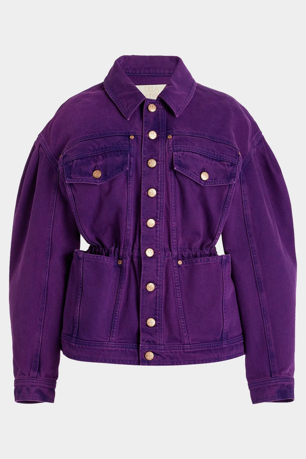 Odette Denim Jacket in Cassis Wash