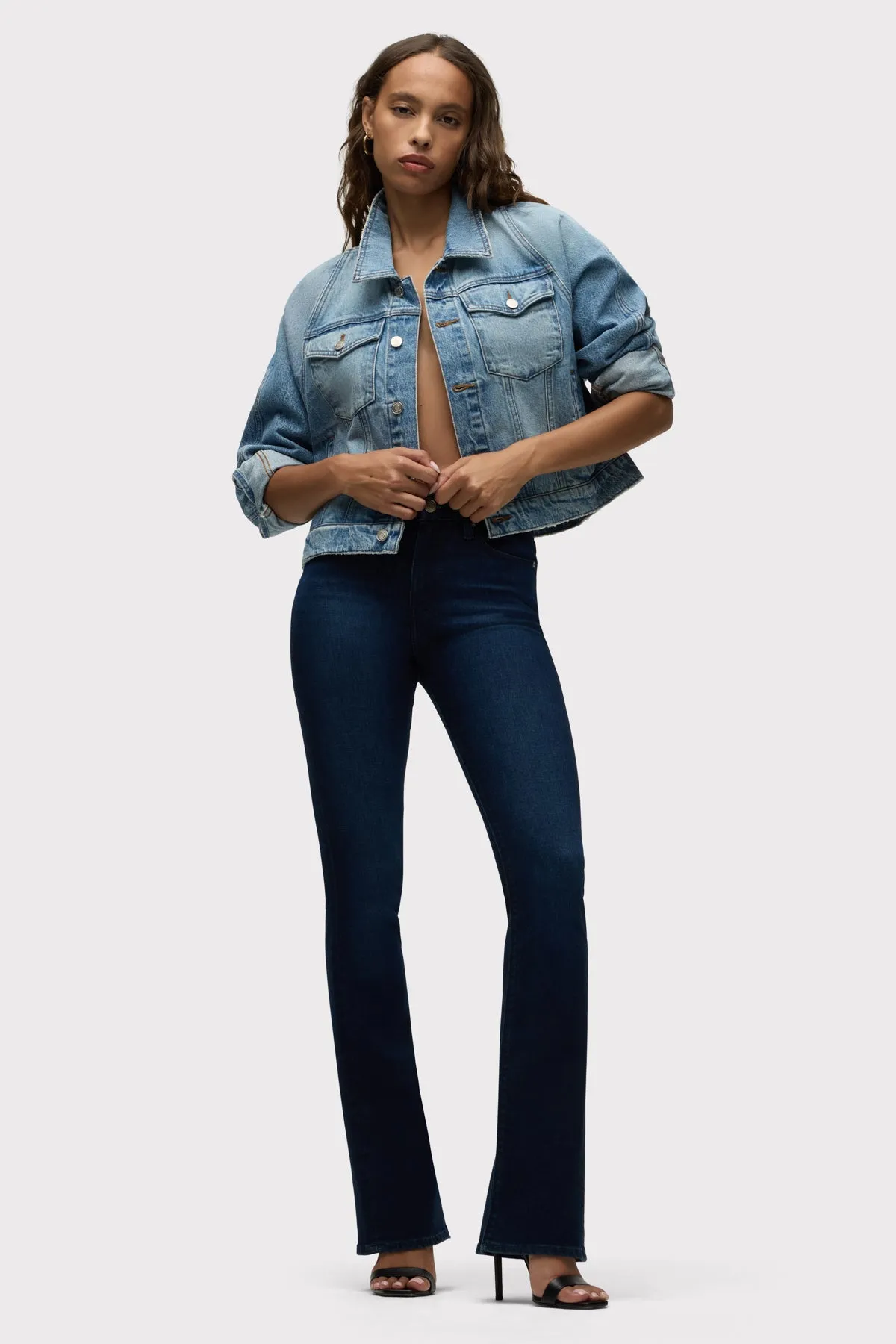 Oversized Union Jack Denim Jacket