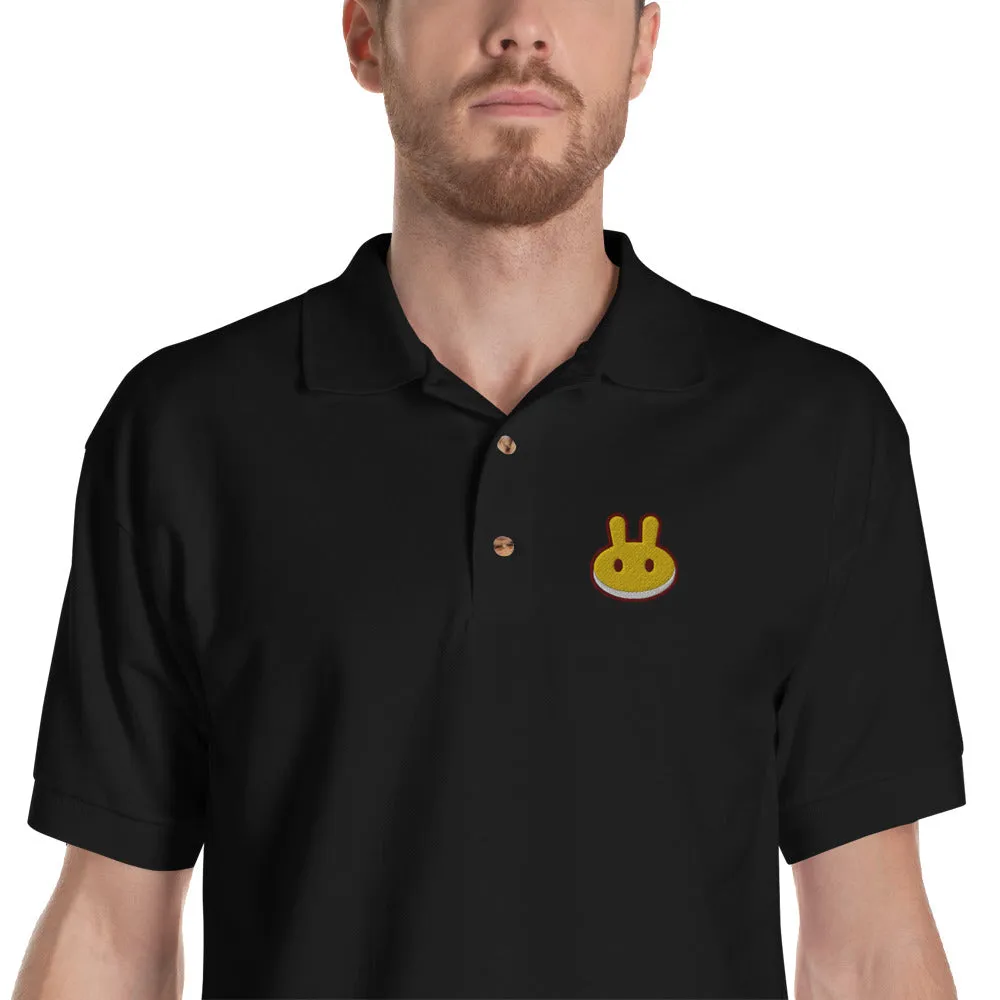Pancake Embroidered Polo Shirt