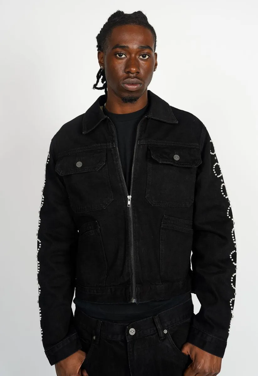 Paper Money Pearl Jacket (Black)