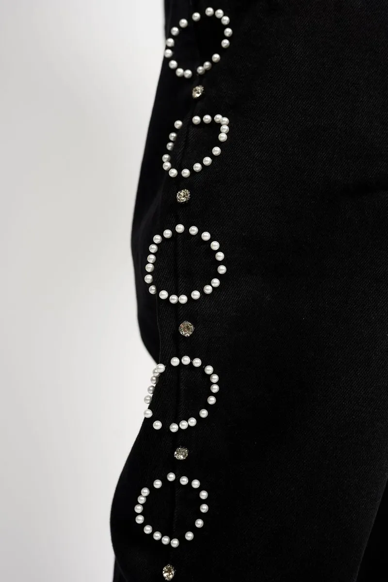 Paper Money Pearl Jacket (Black)