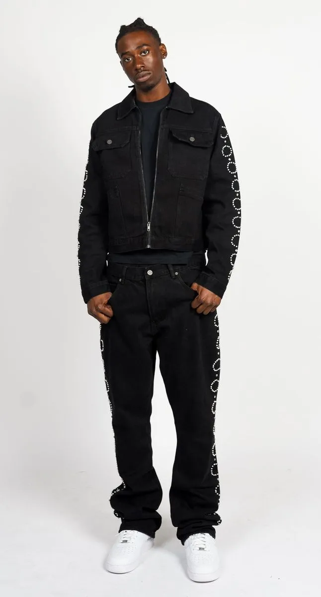 Paper Money Pearl Jacket (Black)