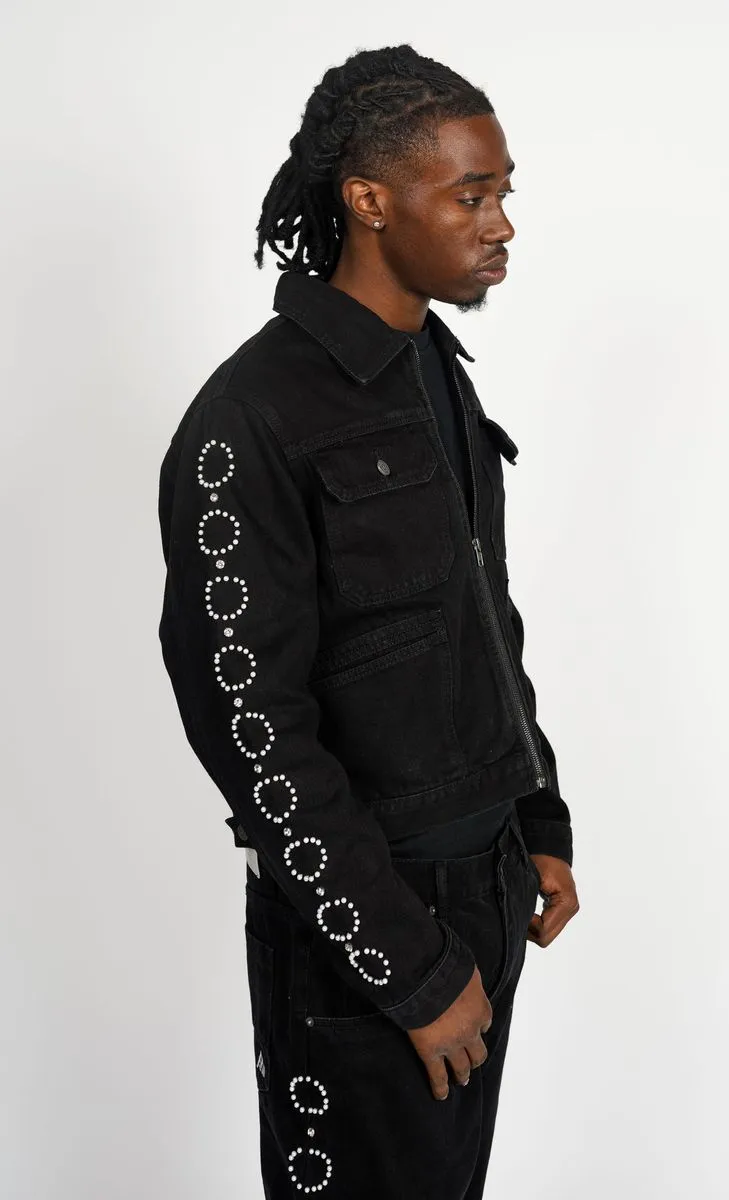 Paper Money Pearl Jacket (Black)