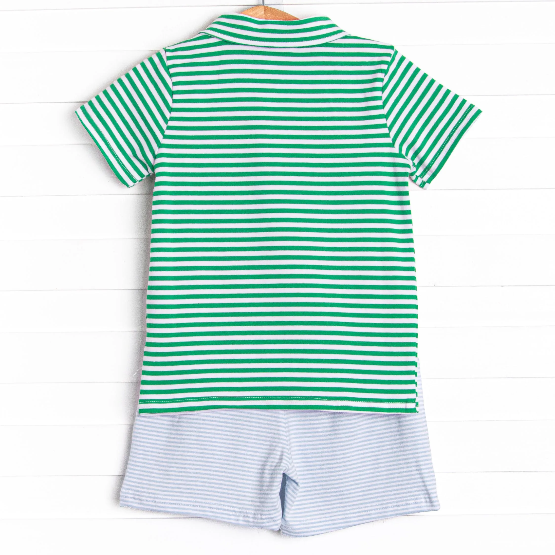 Perfect Playday Short Set, Green