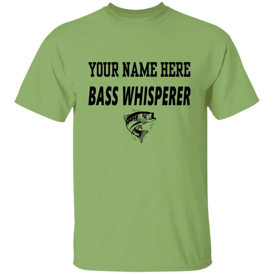 Personalized Bass Whisperer b T-Shirt