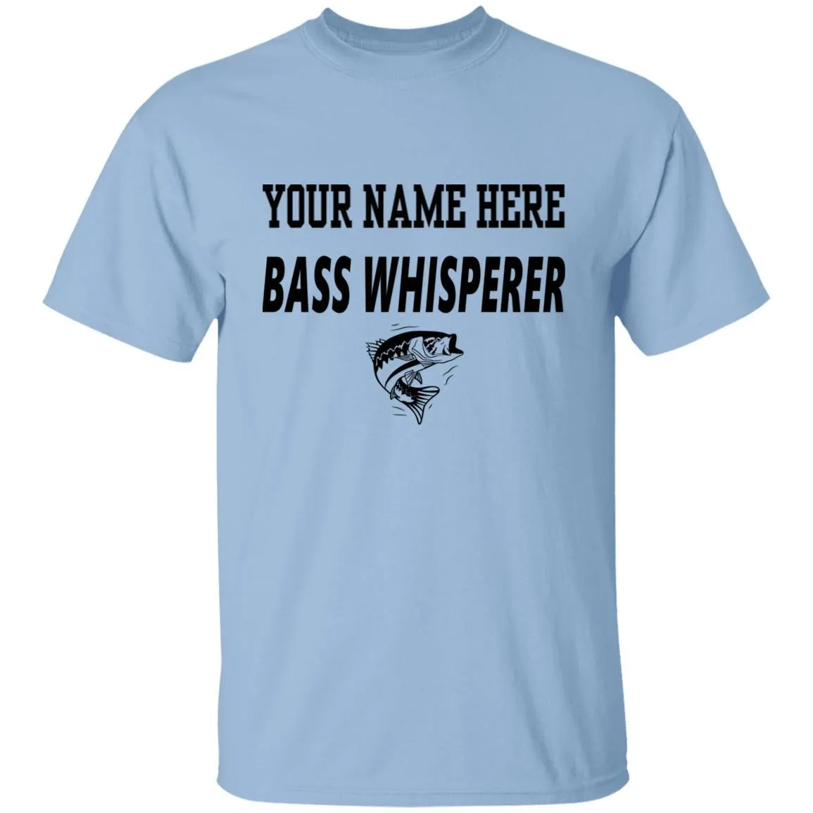 Personalized Bass Whisperer b T-Shirt