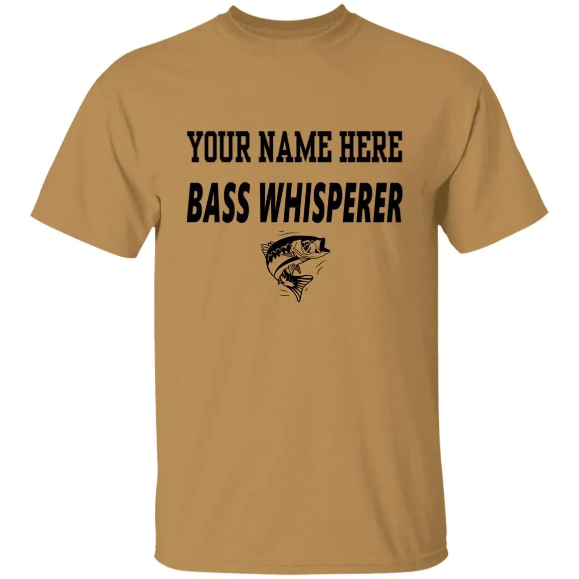 Personalized Bass Whisperer b T-Shirt