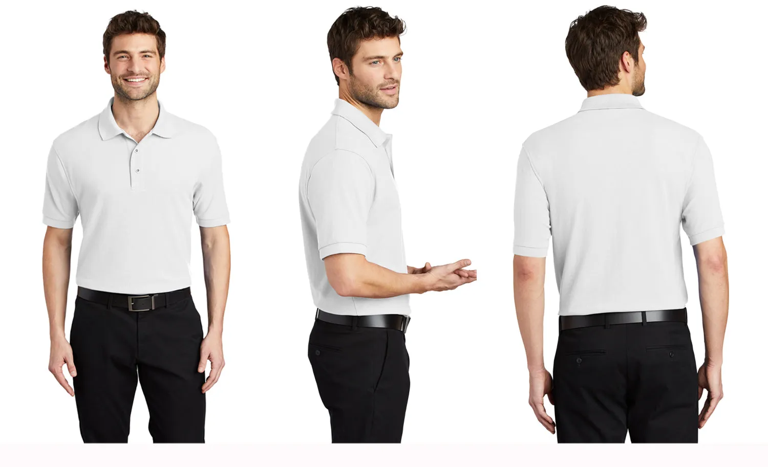 Phi Delta Epsilon Cotton Pique Polo - Monochromatic