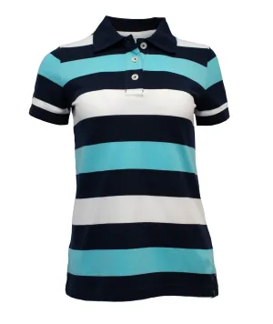 Pilbara Ladies Striped Polo Shirt