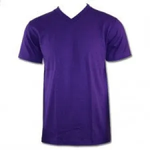 Pro Club Comfort Short Sleeve V-Neck  Purple T-Shirt