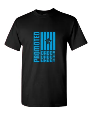Promoted to daddy t-shirt, father's day gift shirt