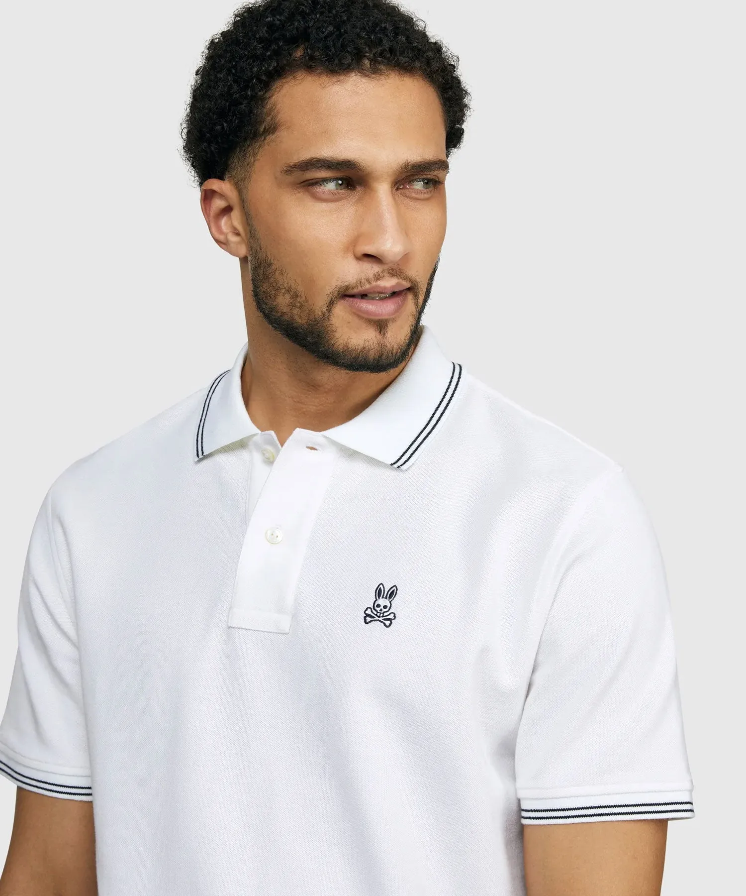 Psycho Bunny Logan Polo - White