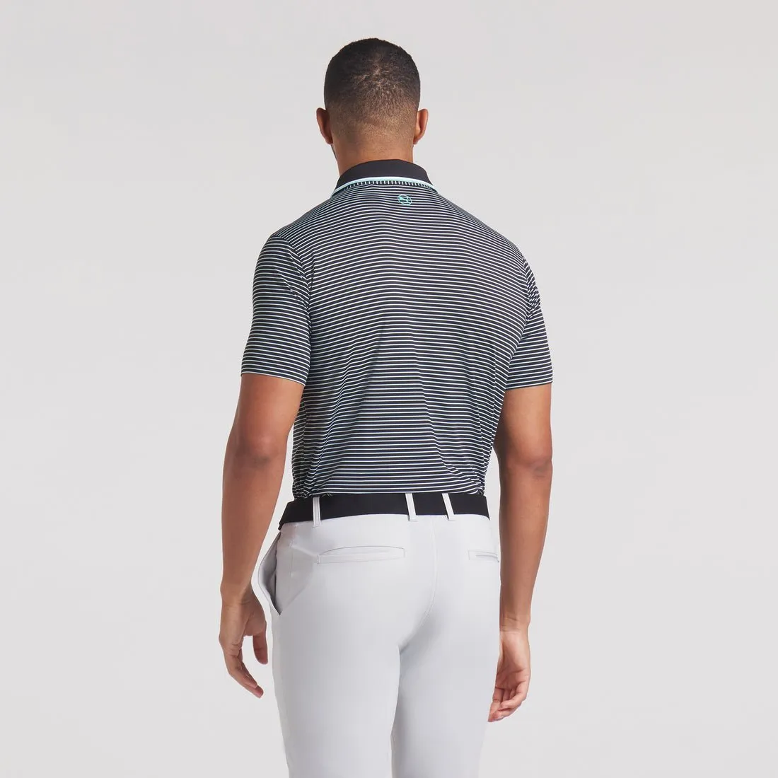 Puma Men's MATTR Elevated Stripe Golf Polo