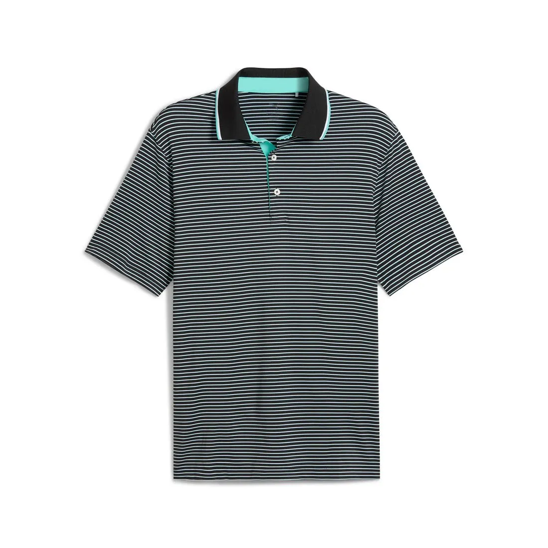 Puma Men's MATTR Elevated Stripe Golf Polo